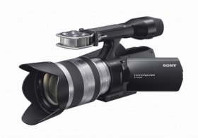 レンズ交換できる　ソニーのHDビデオカメラ