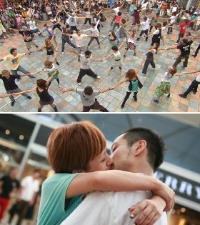 クロレッツ、25組のキス・ダンス　「ユーチューブ」で配信中