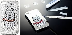 「お父さん犬」イメージのiPhoneケース
