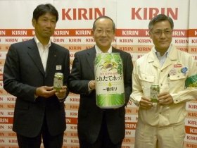 キリン仙台工場、震災後初ビール仕込みへ　東北復興支援「絆プロジェクト」も強化