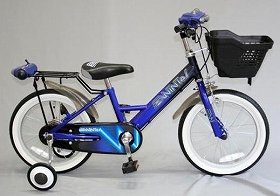 ワイヤレスウィンカー付き！　キュートな幼児用自転車