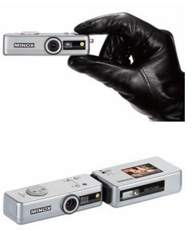 かつて、ミノックス社製の「スパイカメラ」は映画「007」などで使われた
