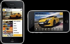 ユーザー同士の交流にも、ルノー・ジャポンがiPhone用アプリ配布