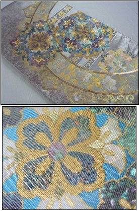 「100万円」、京都オパール使った西陣袋帯