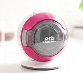 摩訶不思議な球体デザイン　コードレスハンディクリーナー「orb」
