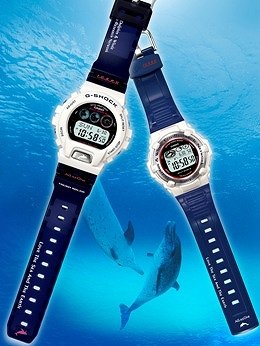 カシオ「G-SHOCK」、2011年イルカ・クジラモデル　「アイサーチ・ジャパン」とコラボ