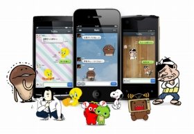 「おさわり探偵なめこ」も登場！ 通話・メールアプリ「LINE」に「スタンプショップ」