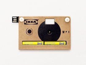 「厚紙」製デジカメ、IKEAから発売か