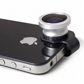 iPhone＆iPadで魚眼撮影できちゃうレンズ　クリップで留めるだけ