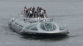 「宇宙船」でスカイツリー見に行こう　松本零士プロデュース水上バス