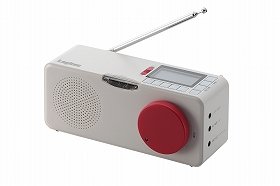 「音」と「ライト」で地震警報　緊急放送対応ラジオ