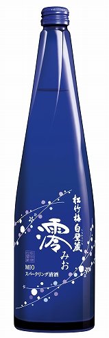 スパークリング清酒、大きめサイズ出た　松竹梅白壁蔵の「澪」
