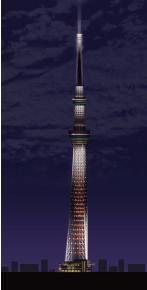 東京スカイツリー特別点灯一例（イメージ）
