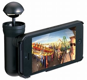 360度パノラマ撮影OK　「バブルスコープ」にiPhone5対応モデル
