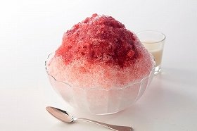 いちご農園で食べる贅沢なかき氷　「天然いちごシロップのかき氷」 発売中