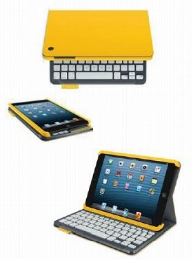 守って、立てて、打ちまくる　iPad mini専用「二つ折りキーボード」