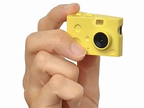 チーズ型カメラで「ハイチーズ」　動画もOK、16グラムのミニサイズ