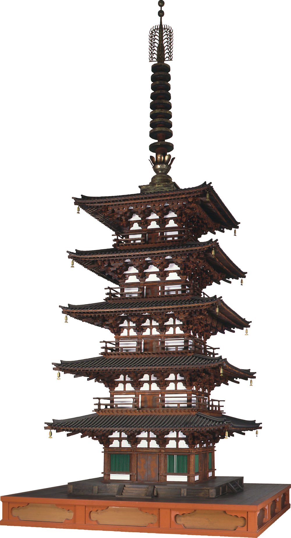 国宝　元興寺極楽坊五重小塔　奈良時代・8世紀　奈良・元興寺蔵