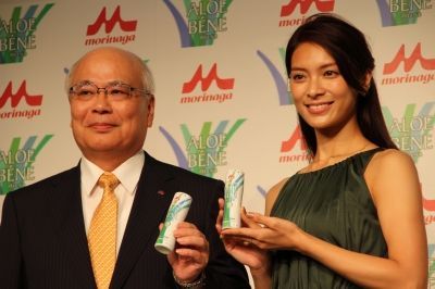 森永「アロエベネ」発表　美容食品でナンバーワン目指す