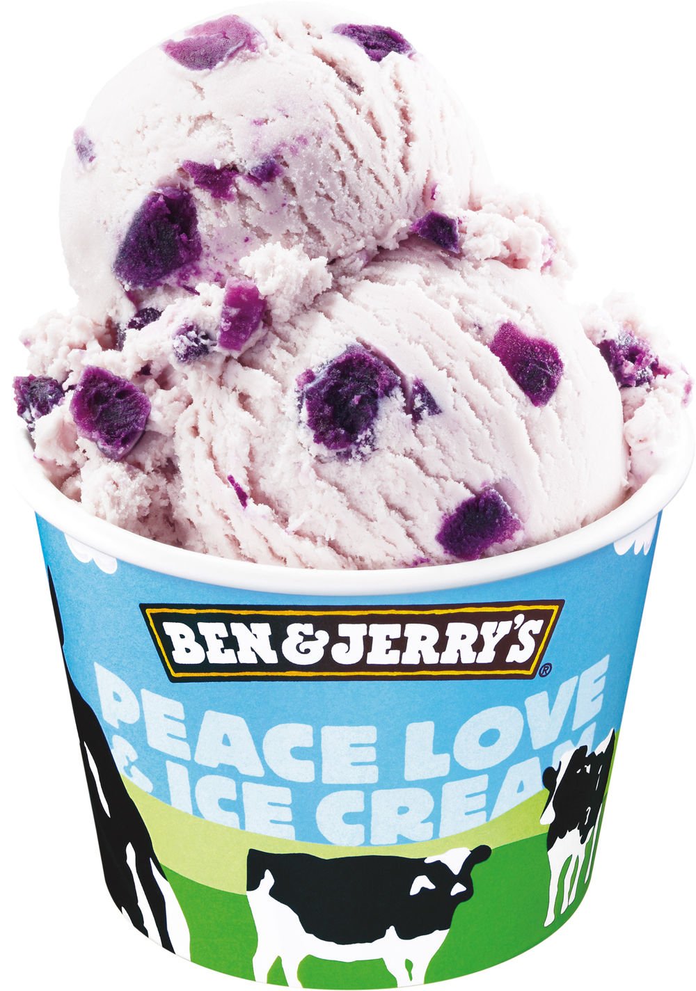 ベン＆ジェリーズから、日本限定フレーバー「紫イモーション」登場