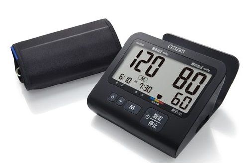 シチズンからスタイリッシュな新モデル『電子血圧計ブラックシリーズ』新発売