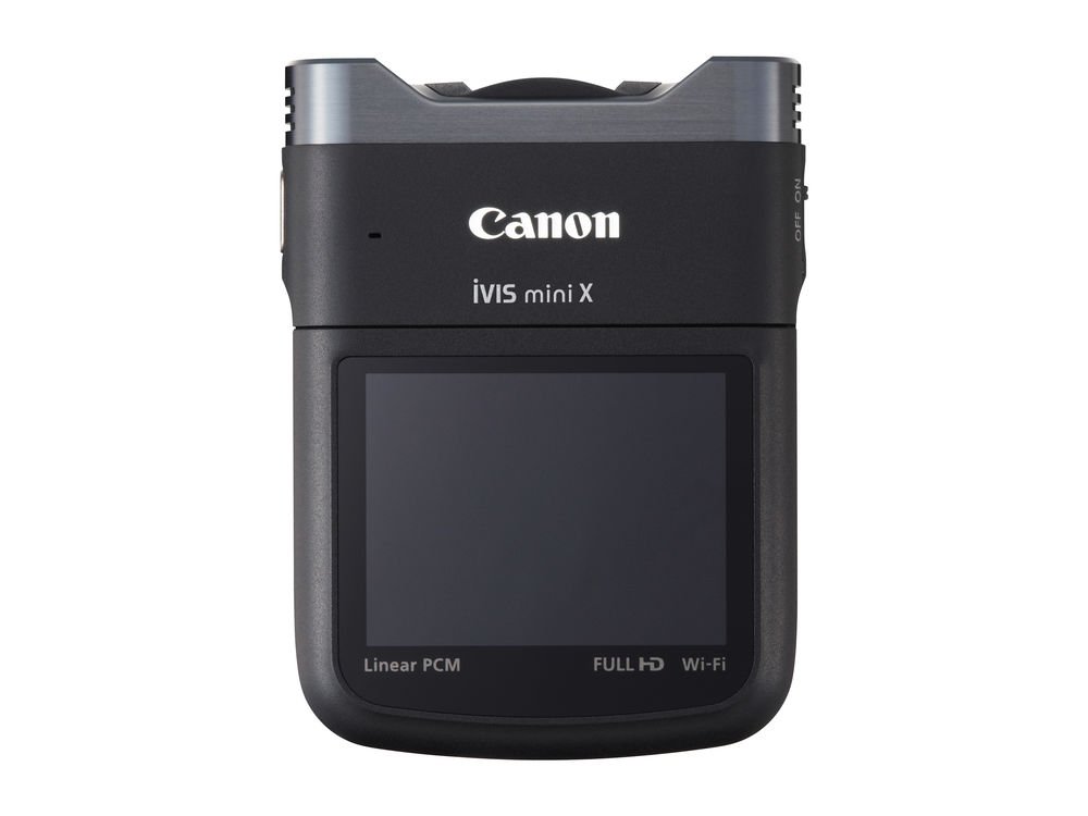 キヤノンのHDビデオカメラ「iVIS mini X」、至近距離からでも広々撮れるワイドアングルレンズ搭載