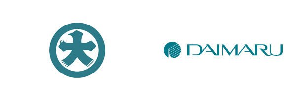 大丸のマークとロゴタイプ