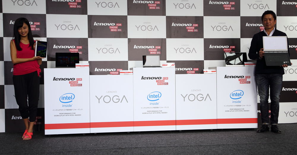 「YOGA Tablet 2 」は5機種が発表され、後日LTE対応機種も発売される