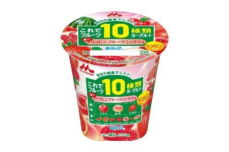 「フルーツ10種類ヨーグルト」から新フレーバー　赤いフルーツがたっぷり
