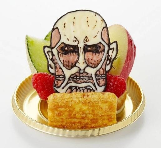 ナンジャタウンで「進撃の巨人」イベント開催、「リヴァイの紅茶ソフト」などオリジナルデザート＆フードが登場