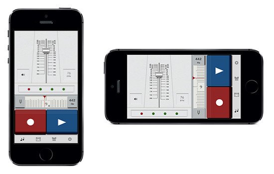 カシオからiPhone用アプリ「音楽練習ツール」発売　メトロノーム・チューナー・レコーダーがひとつに