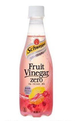 果実酢炭酸飲料「シュウェップス　フルーツビネガーゼロ」から「クランベリーレモン」
