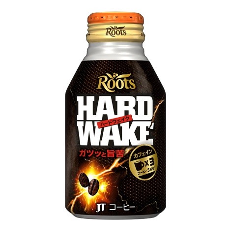 コーヒー3杯分のカフェイン配合 苦味が旨い缶コーヒー新発売　ルーツ