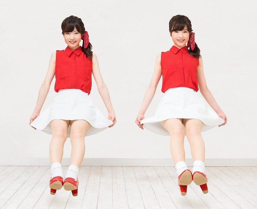 日本初のフリー素材タレントとなった「MIKA☆RIKA」の二人