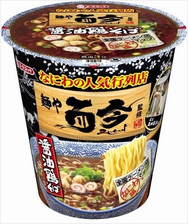 なにわの人気行列店の「醤油鶏そば」　エースコックからカップ麺で発売