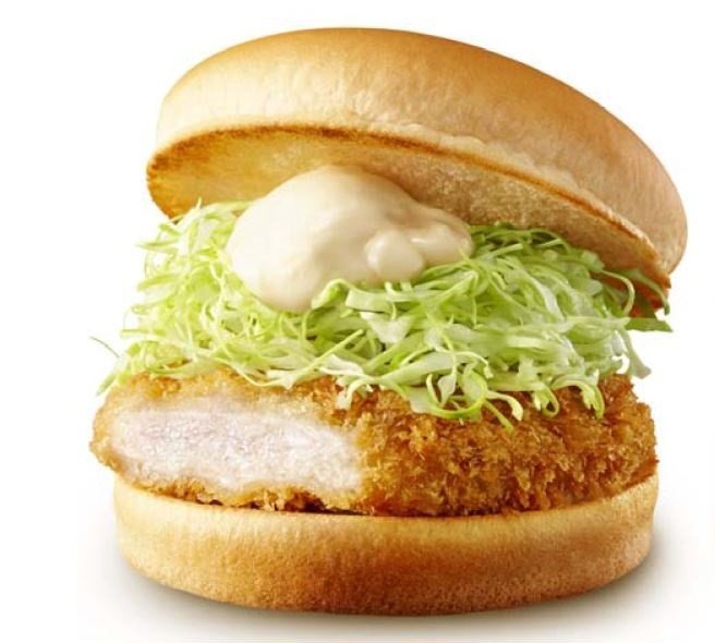 ロッテリアから「塩麹ロースカツバーガー」、まろやかな深みのある塩麹マヨネーズソースを使用