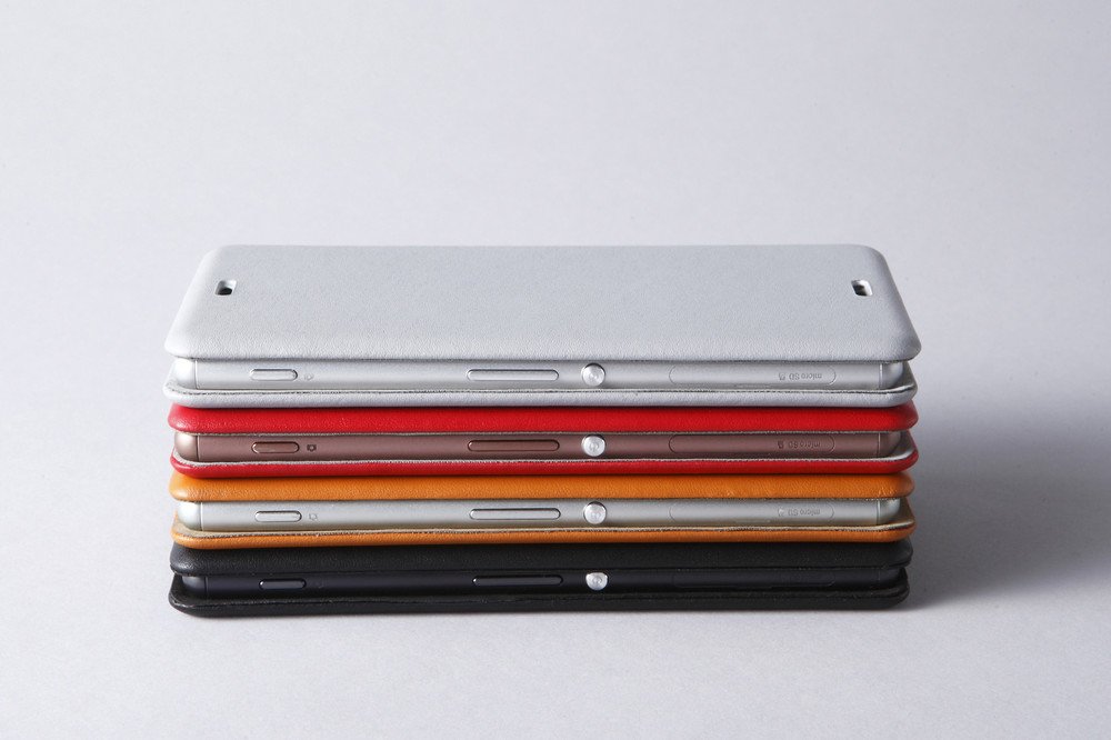 ソニーXperia Z3・Xperia Z3 Compact専用レザーケース　使い込むほどにエイジングによる味わい
