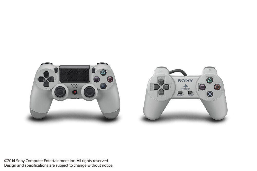 初代PSとの比較（コントローラー）