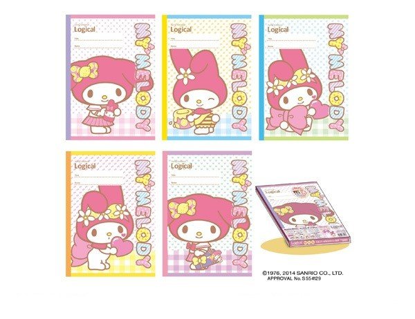 ナカバヤシ「スイング・ロジカルノート　ピチレコラボ　マイメロディ　ポップチェック」発売