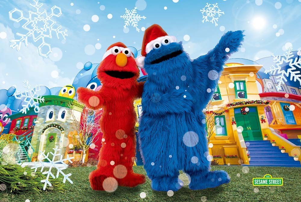 エルモとクッキーモンスターがお部屋にやってくる！　Xmasスペシャル宿泊プラン