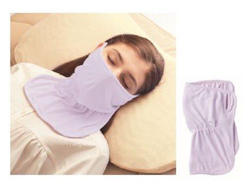 ポーラ「おやすみしっとりシルク首までマスク」　睡眠中に目元から首まで潤う