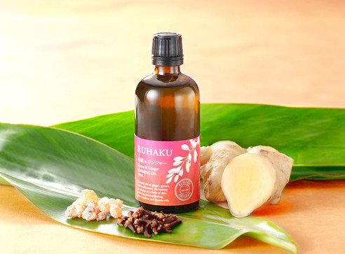 生姜のパワーで体ぽかぽか　天然由来成分100％マッサージオイルが新登場