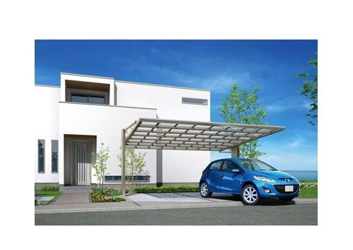 カーポート「アーキフラン」車の出し入れがラクラクなユニバーサルデザイン