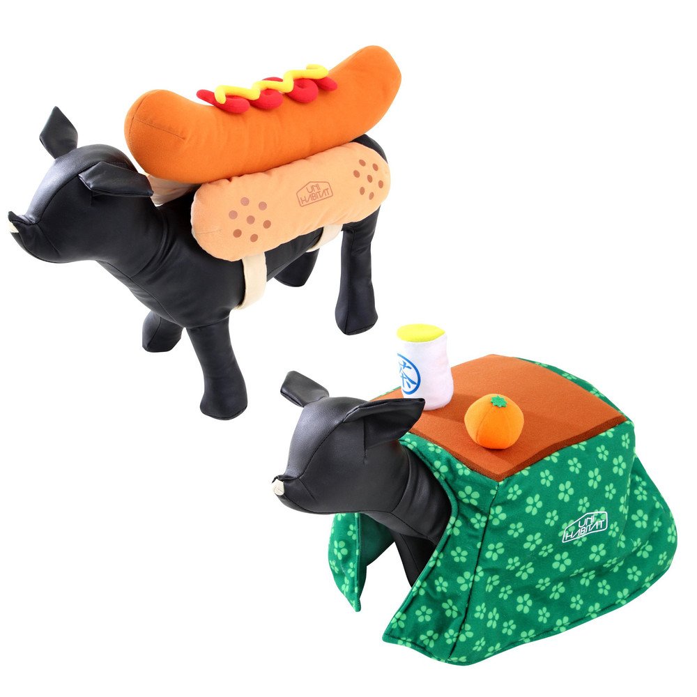 愛犬が「ホットドッグ」にヘンシン　ペット向けおもしろ着ぐるみ発売