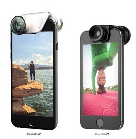 olloclip(オロクリップ)レンズiPhone 6/6Plus用出た　魚眼・ワイド・マクロが一つに