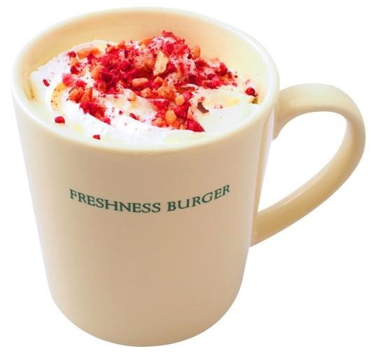 フレッシュネス「ラズベリーホワイトモカ」　まろやかな甘みと甘酸っぱさ