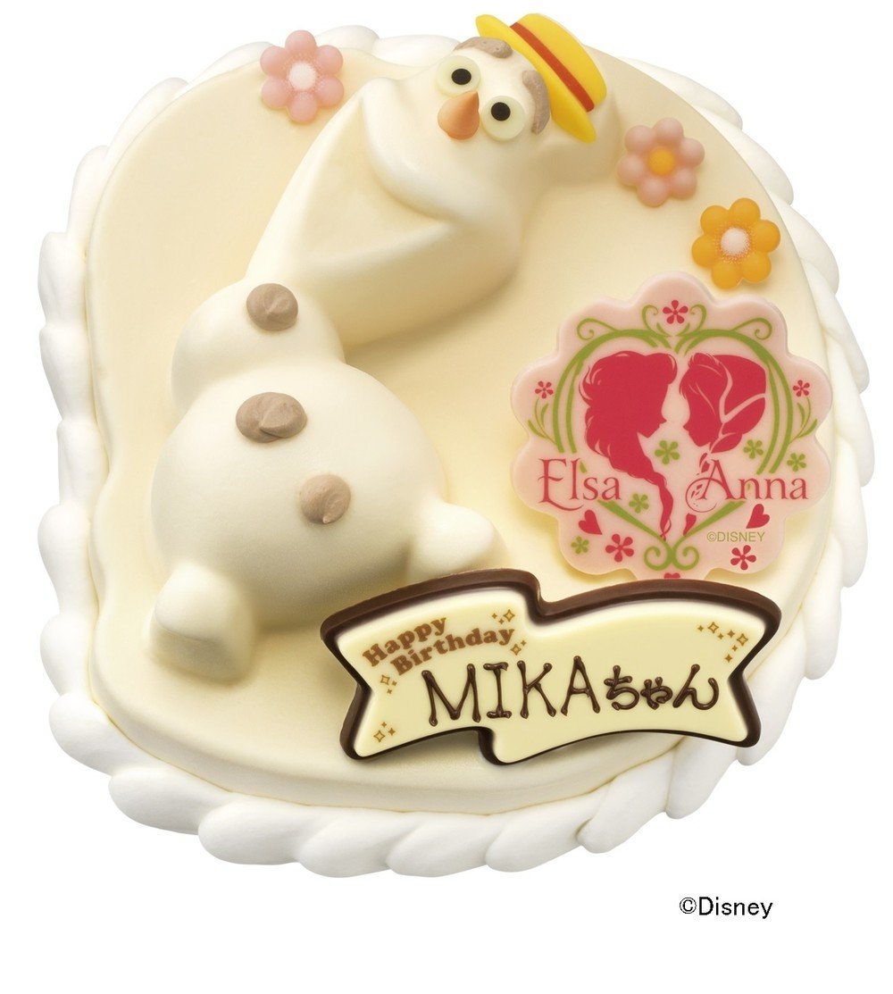 「'オラフ'　ハッピー スノーマン」　サーティワンの新年にぴったりなアイスケーキ