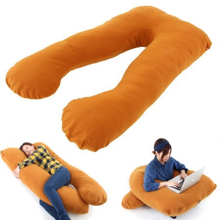 「ツインテール挟まれ枕」ビーズから、包容力抜群の