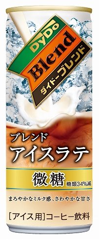 「ダイドーブレンド ブレンドアイスラテ［微糖］」