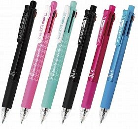 4色ボールペンとシャープペンが1本に　用途でインクが選べる多機能ペン